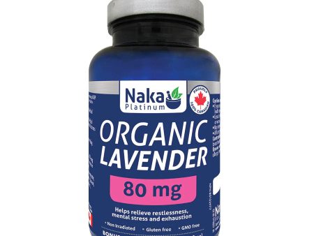 Naka: Organic Lavender 80 mg on Sale