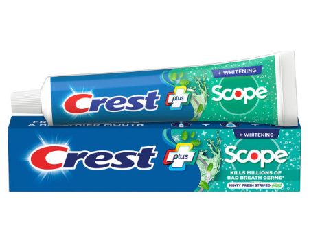 Crest: Complete Whitening + Scope Minty Fresh Toothpaste 50ml Fashion