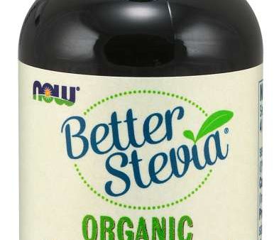 NOW: BetterStevia® Liquid, Organic Discount