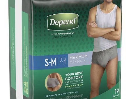 Depend: Men s Maximum Absorbency Underwear Supply