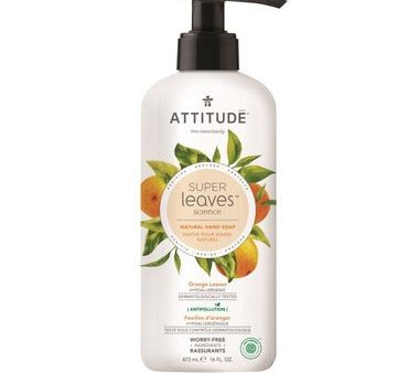 Attitude: Super Leaves Orange Hand Soap 2L For Sale