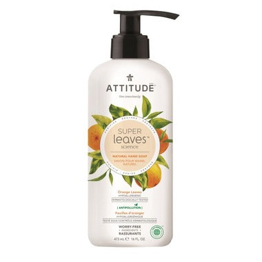 Attitude: Super Leaves Orange Hand Soap 2L For Sale