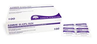 Loris: Banzalkonium Chloride Antiseptic Wipes Fashion