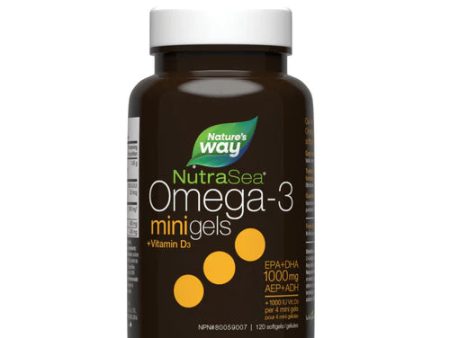 NutraSea: Omega-3 + Vitamin D Mini Gels, Fresh Mint Softgels Discount