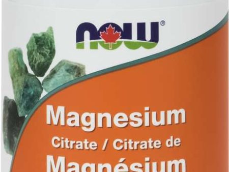 NOW: Magnesium Citrate 200 mg Tablets Fashion