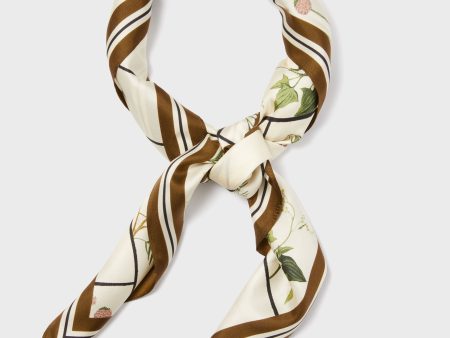 Fresher Buds Medium Silk Scarf Cheap