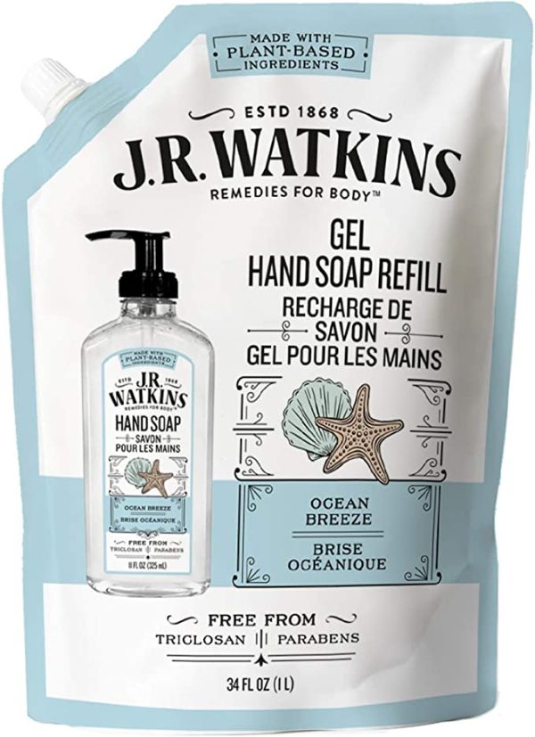 J.R. Watkins: Gel Hand Soap Refill Online now