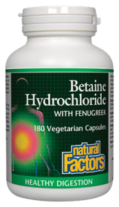 Natural Factors: Betaine Hydrochloride For Cheap