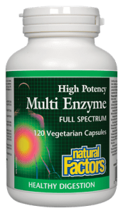 Natural Factors: Multi Enzyme High Potency · High Potency Full Spectrum Discount