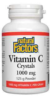 Natural Factors: Vitamin C 1000 mg Crystals For Cheap