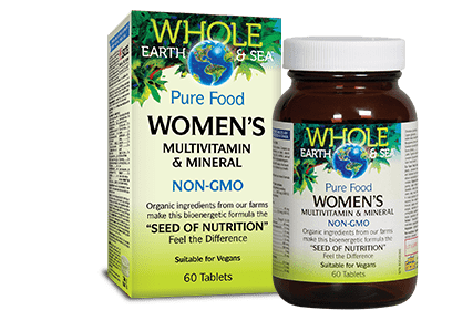 Whole Earth & Sea: Women’s Multivitamin & Mineral Supply