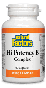 Natural Factors: Hi Potency B Complex 50 mg Online