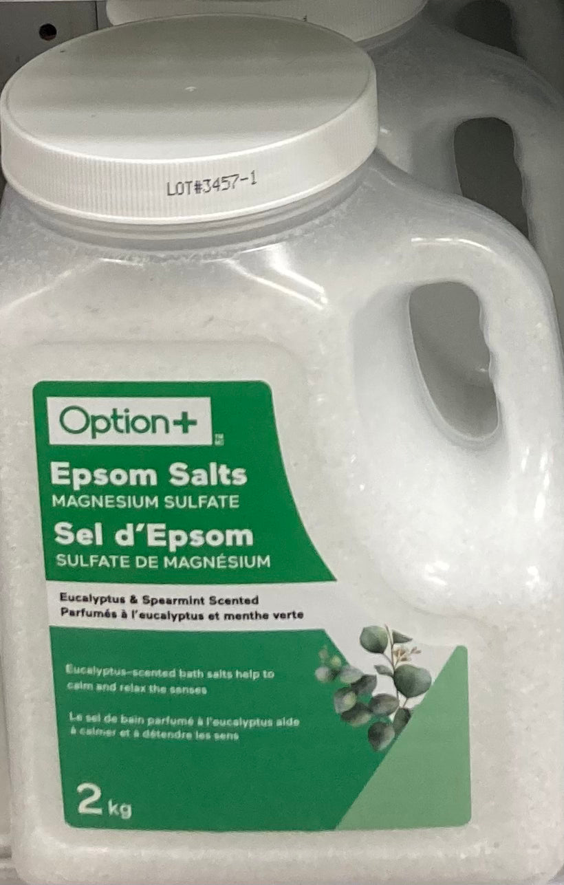 Option+ Epsom Salt 2Kg Online Sale