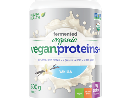 Genuine Health: Fermented Organic Vegan Proteins+ Hot on Sale