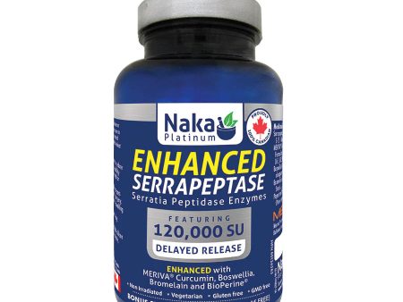 Naka: Platinum Enhanced Serrapeptase For Sale