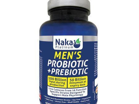 Naka: Probiotic + Prebiotic for Men - 35 DR caps on Sale