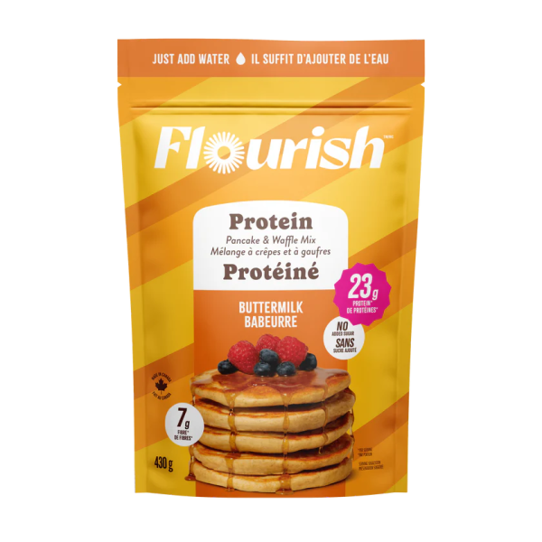 Flourish: Protein Pancake & Waffle Mix Fashion