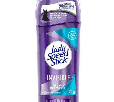 Lady Speed Stick: Invisible Unscented Antipersperant Supply