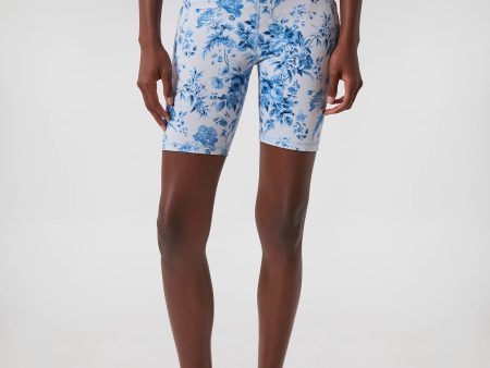 Blue Bouquet 7 Inch Ava Bike Short Sale