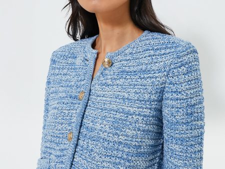 Bleu Guspa Cardigan Online now