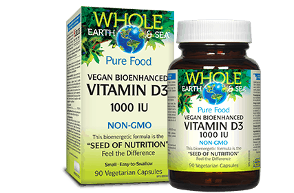 Whole Earth & Sea: Vitamin D3 Online now