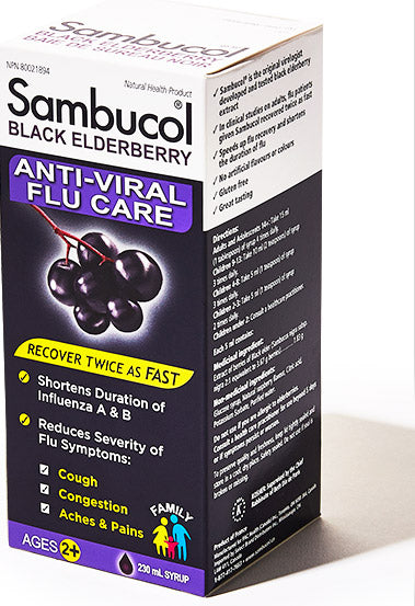 Sambucol: Anti-Viral Flu Care Syrup Cheap