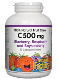 Natural Factors: C 500 mg 90 Chewable Wafers Hot on Sale