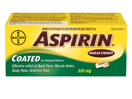 Bayer: Aspirin® Coated for Delayed Release Regular Strength Caplets Discount