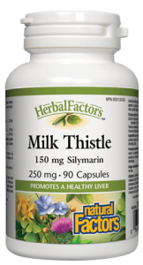 Natural Factors: HerbalFactors® Milk Thistle 250 mg Discount