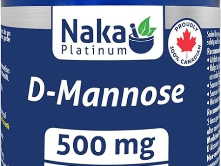 Naka: D-Mannose 500 mg 120 Capsules Online now