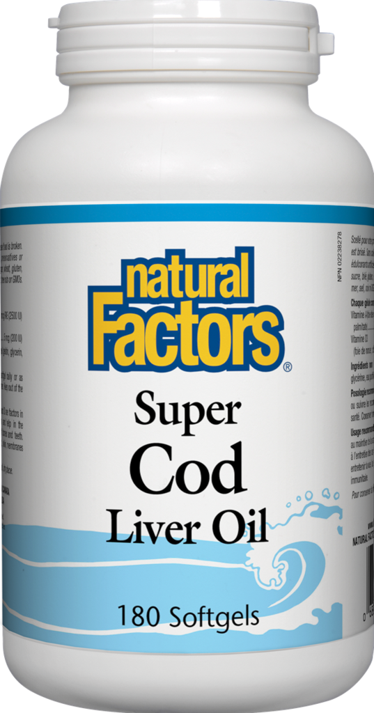 Natural Factors: Super Cod Liver Oil Supply