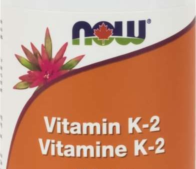 NOW: Vitamin K-2 100 mcg Veg Capsules Online