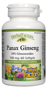 Natural Factors: HerbalFactors® Panax Ginseng 100 mg Sale