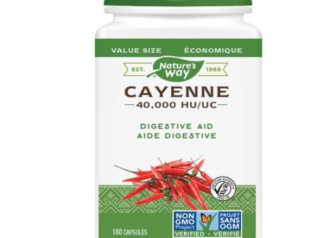 Nature s Way: Cayenne, 40,000 HU Supply