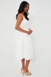 White Giada Midi Dress Online Hot Sale