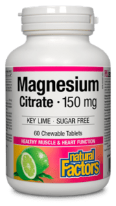 Natural Factors: Magnesium Citrate 150 mg · Sugar Free, Key Lime · Sugar Free Cheap