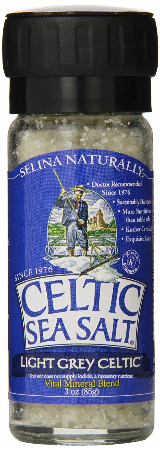 Celtic Sea Salt: Light Grey Celtic Sea Salt Grinder Online