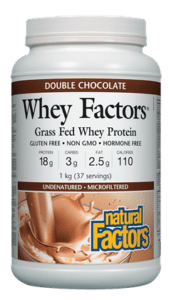 Natural Factors: Whey Factors Online now