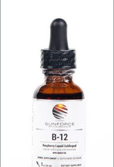 SunForce: B-12 Methylcobalamin 1000mcg Raspberry Flavour Online