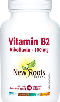 New Roots: Vitamin B2 Riboflavin 100 MG Fashion