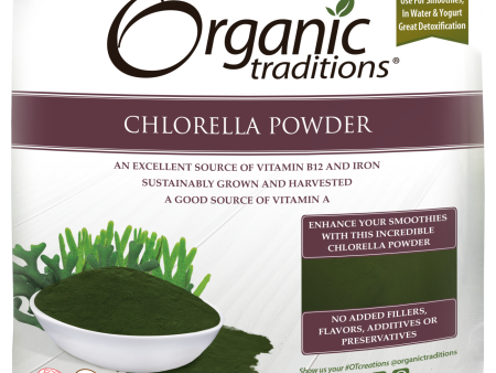 Organic Traditions: Organic Chlorella Powder Online