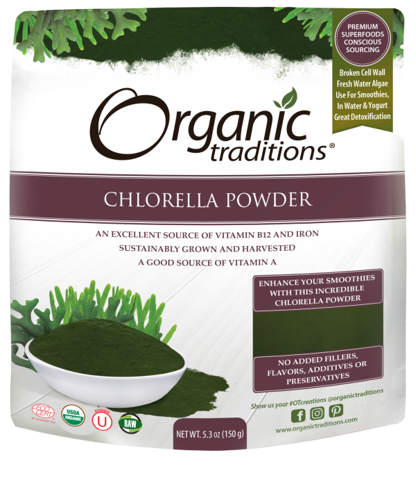 Organic Traditions: Organic Chlorella Powder Online