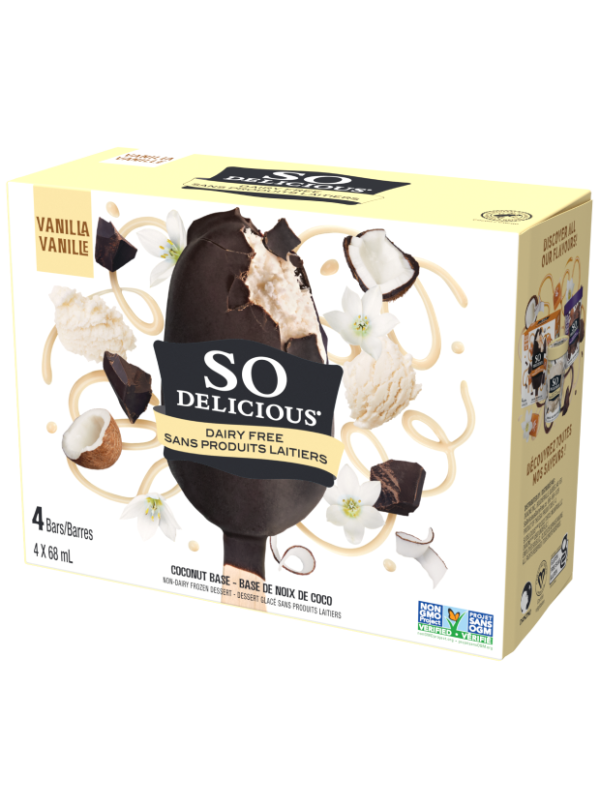 So Delicious: Coconut-Based Frozen Dessert Bars - 4 Pack Online