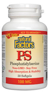 Natural Factors: PS Phosphatidylserine 100 mg · Non-GMO • Soy Free Online Hot Sale