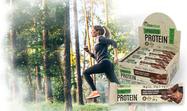 Iron Vega: Sprouted Protein Brownie Discount