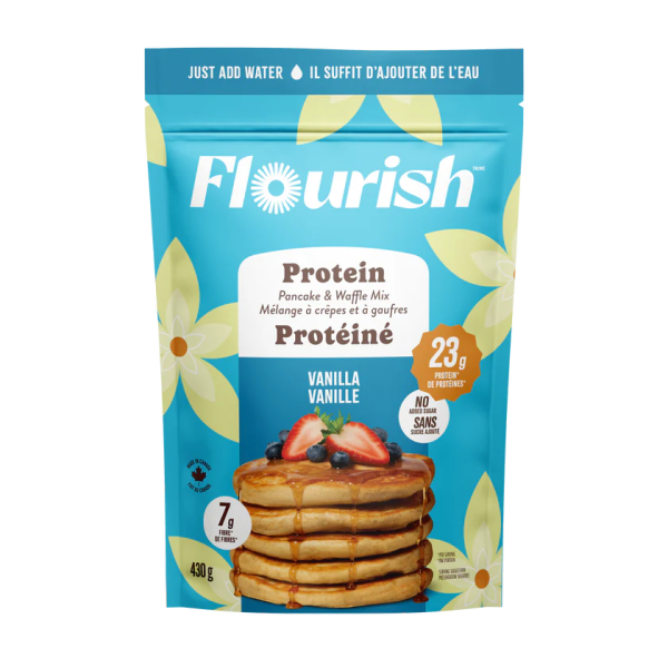 Flourish: Protein Pancake & Waffle Mix Fashion