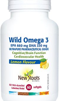 New Roots: WIld Omega 3 EPA 660 mg DHA 330 mg Online Sale