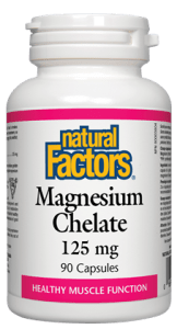 Natural Factors: Magnesium Chelate 125 mg Online now