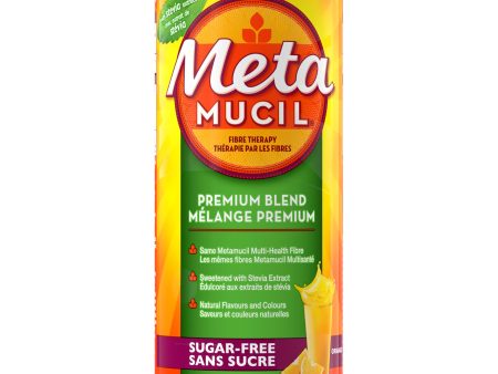 Metamucil: Premium Blend Orange Powder Sugar-Free For Sale