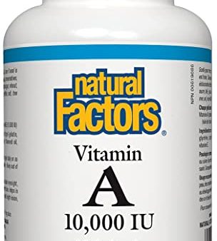 Natural Factors: Vitamin A 10,000 IU For Discount